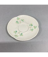 Belleek Pottery Shamrocks 5.25” Saucer Ireland - $20.48 CAD