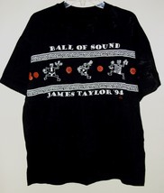 James Taylor Concert Tour Shirt Vintage 1994 Ball Of Sound Single Stitched X-LG - £86.52 GBP