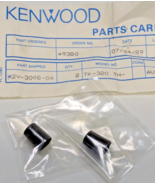 Lot of 2 NEW OEM Kenwood TH-55 TK-320 Radio Knobs Part# K29-3098-04 - $21.71 CAD