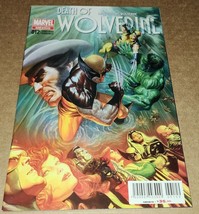 Death of Wolverine 1 MX Alex Ross 1:75 Color Foreign Variant X-men Hulk 181 - £20.96 GBP