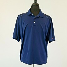 Bolle Short Sleeve Shirt Mens XL Golf Shirt Blue Casual Sport Soft Stret... - $13.99