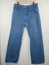 Pendleton Womens Blue Jeans Size 16 Straight Leg Denim High-rise - £11.76 GBP