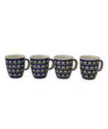 Boleslawiec Manufaktura Polish Pottery Coffee Mug Set of 4 - $1,174.71 MXN