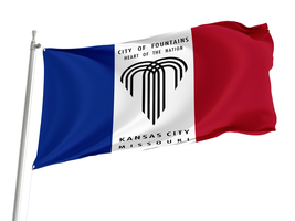 Kansas City, Missouri 1995-2023 Flag,Size -3x5Ft / 90x150cm, Garden flags - £23.38 GBP