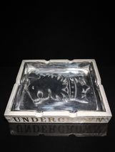 Drew Estate "Undercrown" Wood & Pewter  Cigar Ashtray 10.5" L x 9" W x 1.75" H image 8