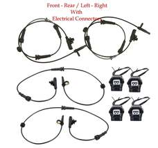 4x ABS Wheel Speed Sensor &amp; Connector L/R Front Rear For Nissan Altima 2... - $175.00