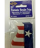 Beistel Creation Patriotic Scallpd Border Trim 37&#39; New in Package - £10.35 GBP