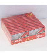 Maxell UR 90 Minute 24-Pack Blank Audio Cassette Tapes Normal Bias NEW S... - £39.01 GBP