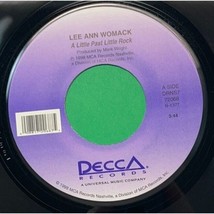 Lee Ann Womack A Little Past Little Rock / Down in Dallas 45 Country 1998 DECCA - £7.82 GBP
