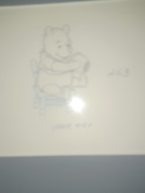 Classics of Walt Disney Collection Pencil Sketch Winnie the Pooh Chair H... - $280.30 CAD