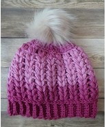 Pretty Puff Crochet Beanie adult size PATTERN ONLY - £6.33 GBP