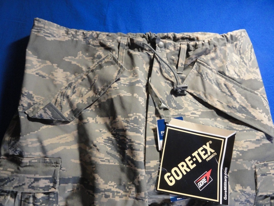 PROPPER GORE-TEX PANTS ALL PURPOSE ENVIRONMENTAL CAMO ABU TIGER STRIPE APECS ML Item image 6