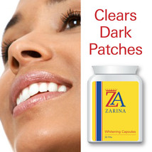 Zarina Whitening Capsules 100% Safe Natural Ingredients Stop Hyperpigmentation - £21.08 GBP