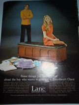 Vintage Lane Sweetheart Chests Print Magazine Advertisement 1971  - £4.05 GBP