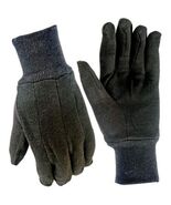 98432-06 Cotton Jersey Gloves, Brown, Men&#39;s L, 6-Pk. - Quantity 1 - €20,56 EUR