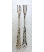 Yale I Pattern International Silverplate Cocktail Fork Set of 2 No Mono ... - $18.32