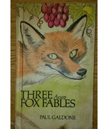 Three Aesop Fox Fables by Paul Galdone 1971 Weekly Reader Hardback - £6.75 GBP