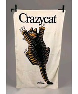B Kliban Crazy Cat  Pool Beach Outdoor Towel **Rare** - $5,469.72 MXN