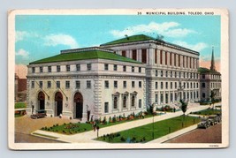 Municipal Building Toledo Ohio OH WB Postcard O1 - £2.33 GBP