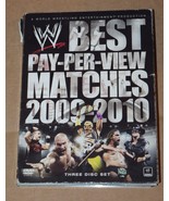 WWE Best Pay-Per-View Matches 2009-2010 DVD, MULTIPLE DVD&#39;S SHIP FREE! - $3.95