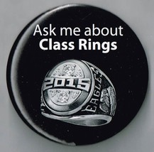 Keystone Class Ring Pin back Pin Back Button Pinback #2 - $9.60