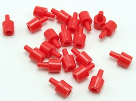 Battleship Replacement Pegs 20 Red Spare Game Parts Pieces 2011 Shiny - £1.30 GBP