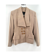 Brookovers Jaunty Juniors Womens Boise Peacoat Beige Heathered Wool Vint... - $21.77