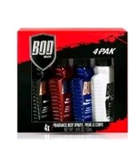 Bod Man 4 Pack Black, Really Ripped Abs, Most Wanted &amp; Fresh Blue Musk, ... - $27.47 CAD