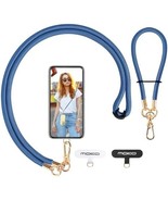 Adjustable Premium Phone Lanyard with Neck and Wrist Straps in Pink - $41.19 CAD