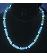 Smithsonian Kyanite and Turquoise Necklace 18&quot; Long (JT3) - $933.91 MXN