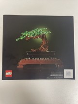 Manual ONLY Lego Bonsai Tree 10281 NO BRICKS OR PARTS MANUAL ONLY - £7.60 GBP