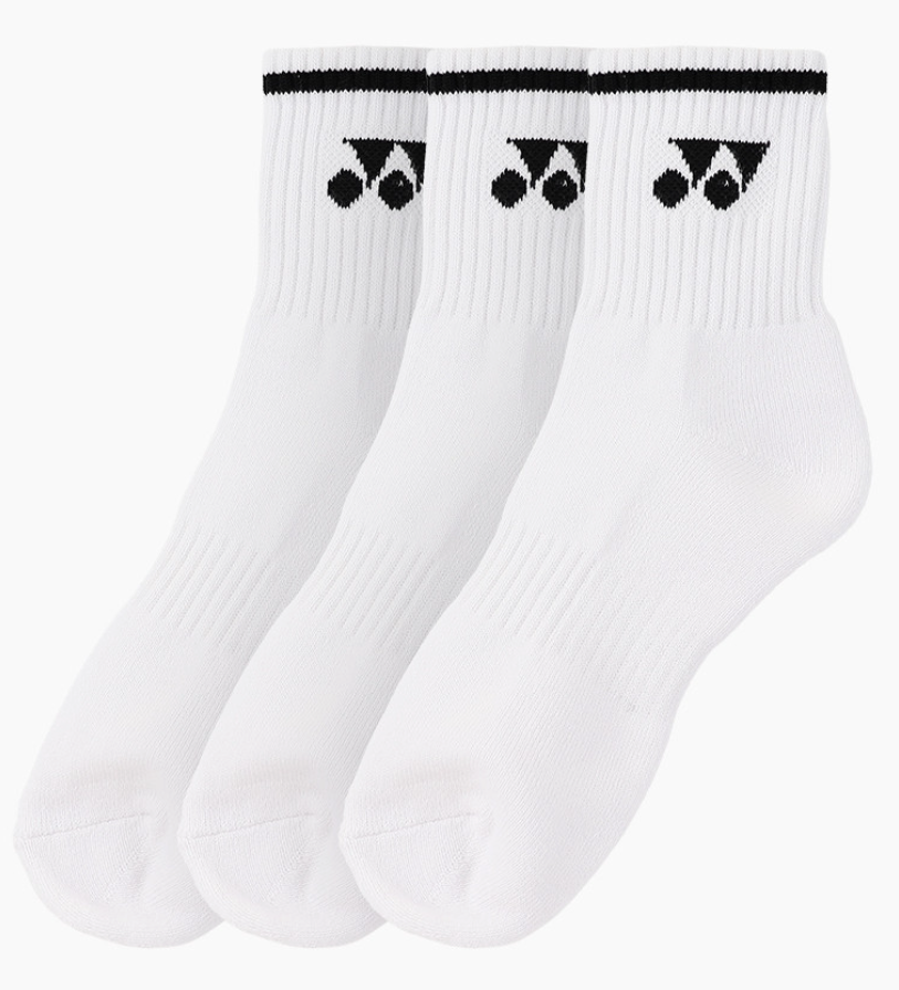 Yonex Badminton Tennis Socks 3pcs Unisex Sports Casual Training Sock Bla... - $33.21