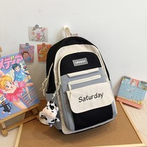 New Fashion Women Backpack Casual Girl College School Bag  Waterproof Book Packb - £36.50 GBP