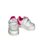 FILA White And Hot Pink Baby Shoes 3 7KM00001-155 - $16.82