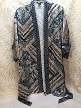 Womens XS/S Victoria&#39;s Secret Wrap Robe House Coat Cover Up Short Kimono Type - £9.34 GBP