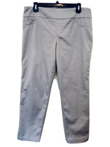 Counterparts Womens Size 10 Gray Stretch Pull On 5 Pocket Style Pants - £19.95 GBP