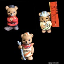 HOMCO Porcelain Figurine Series #1406 Around the World Bears Egypt Russi... - £7.42 GBP