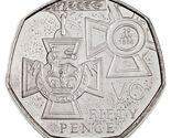 2006 Großbritannien Silber 50 Pence Proof Piedfort Münze, Victoria Cross... - $184.72