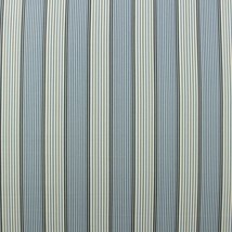 P Kaufmann John Navy Blue White Pinstripe Cotton Multiuse Fabric By Yard 54"W - $8.79