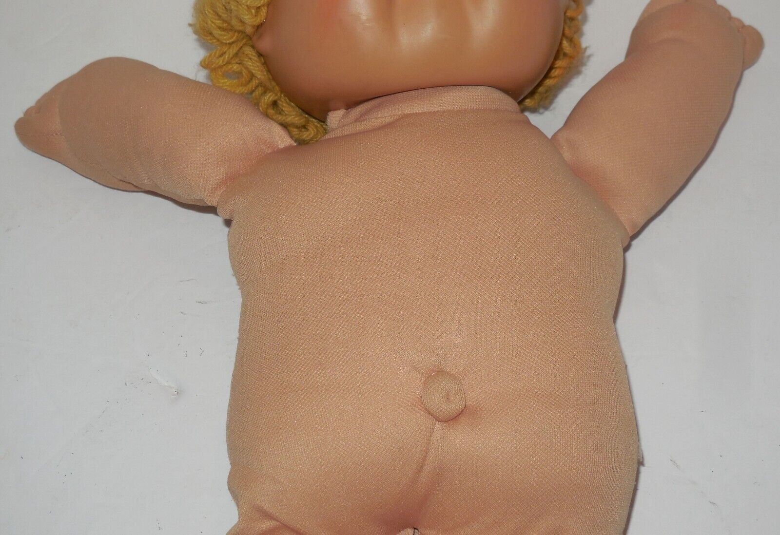 1985 Coleco Cabbage Patch Doll Boy Blonde Hair Green Eyes Xavier Roberts VTG Item image 7