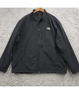 The North Face Jacket Mens XXXL Black Apex Bionic Full Zip Wind Wall Out... - $69.95