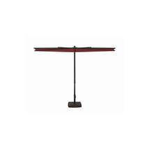 9 ft. Amelia Half Polyester Umbrella P083 Deep Red - $243.54