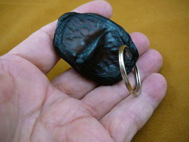 (g124-35) GATOR leather scute bone Aligator ALLIGATOR keychain skute key... - $19.62