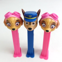 Lot of 3 Disney Paw Patrol Pez Dispensers 2 Sky &amp; 1 Chase - $8.53