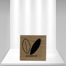 Vintage Wood Handle Leaf Design Stamp - $109.38 MXN