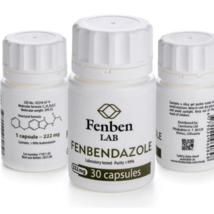 Fenbendazole pure 99% capsules Fenben Lab.  - $76.99