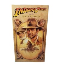 INDIANA JONES AND THE LAST CRUSADE (VHS, 1989) Harrison Ford Steven Spie... - £7.03 GBP