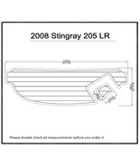 2008 Stingray 205 LR Swim Platform Pad Boat EVA Teak Decking 1/4&#39;&#39;6mm - $382.65 CAD