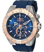 Invicta Aviator Blue Men&#39;s Watch 22523 Stainless Steel Quartz Wristwatch... - $2,589.14 MXN