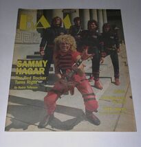Sammy Hagar BAM Magazine Vintage 1984 The Lyres Legs Diamond David Knopfler - $29.99